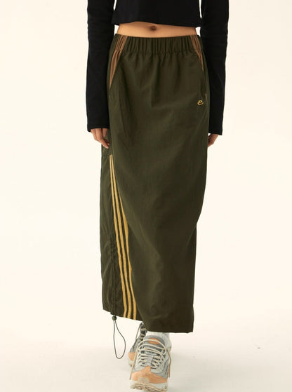 American retro A-line skirt
