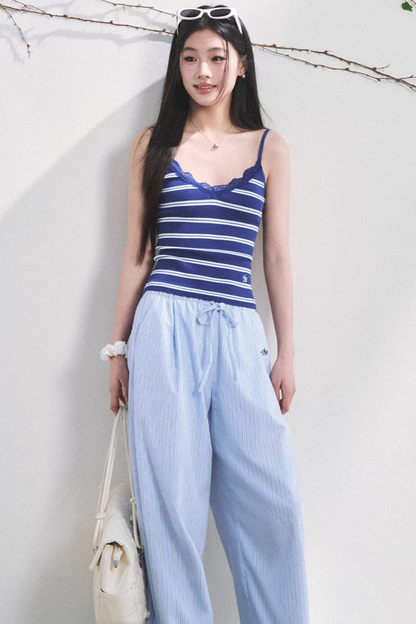 Dream Flower Striped Camisole