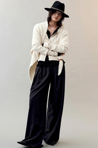 Feather Shadow Knitted Cardigan