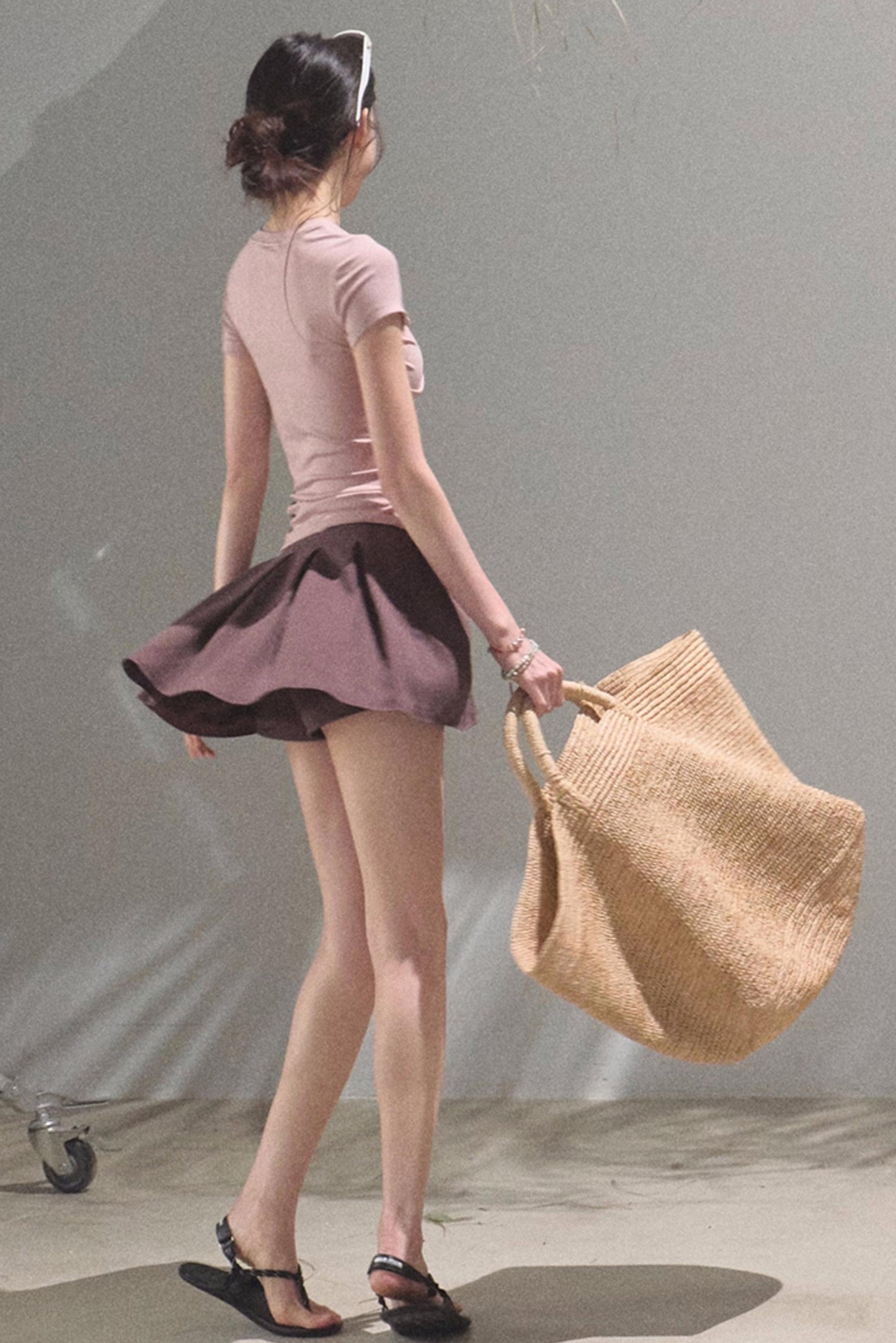 Cool Beaded V-Neck Tee