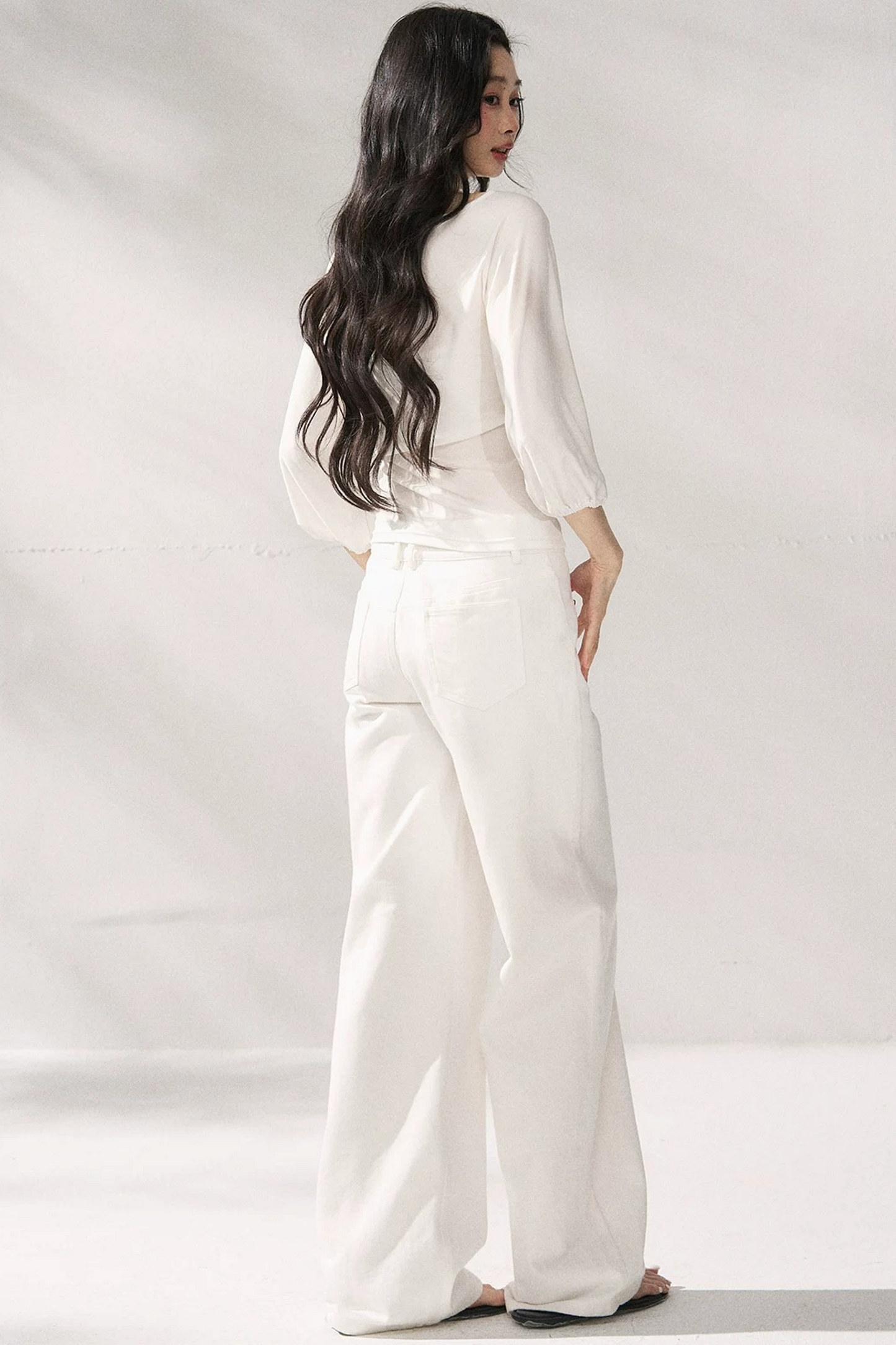 Elegant Slimming Wide-Leg Pants