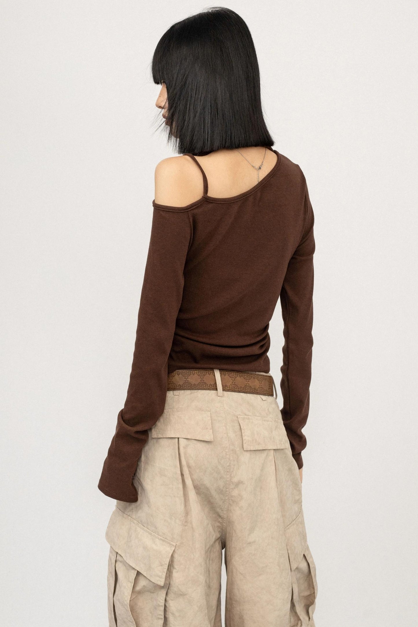 Autumn Spice Black Long Sleeve T-Shirt