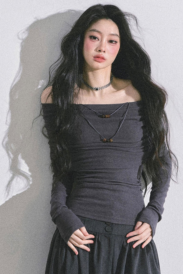 Slimming Waist Design Top