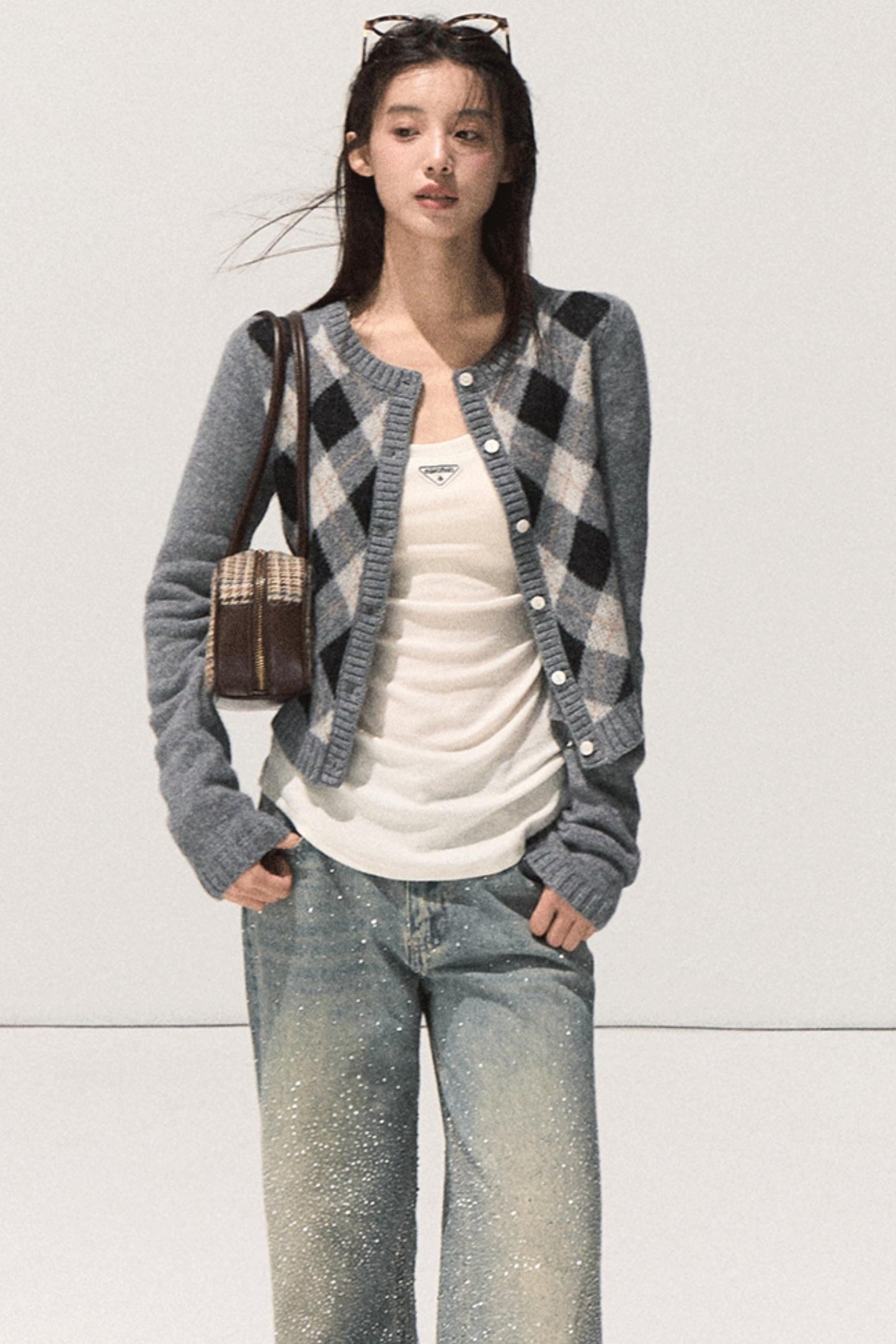 Skin Emotion Wool Knitted Top