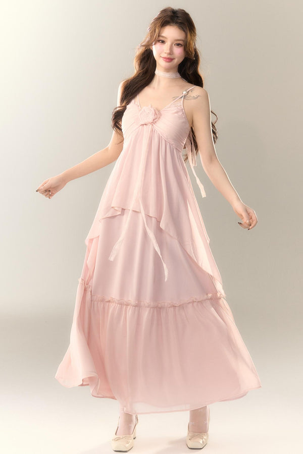 Moonlight Goddess Waist Dress