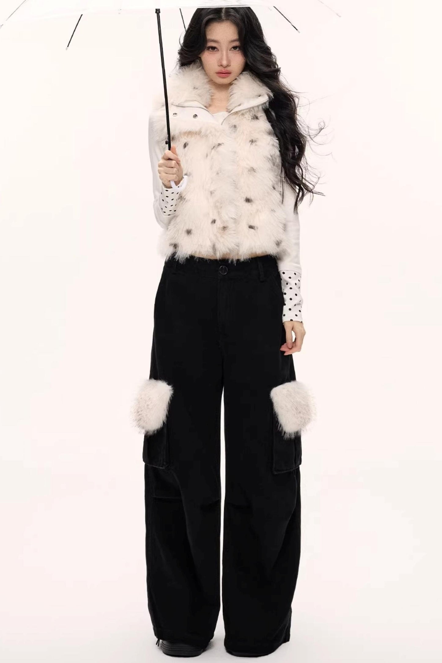 Dark Night Wide-Leg Pants