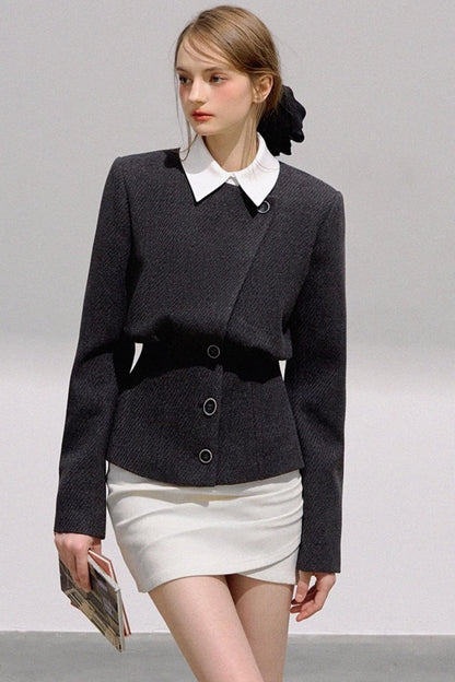 Urban Lapel Wool Jacket Set-Up