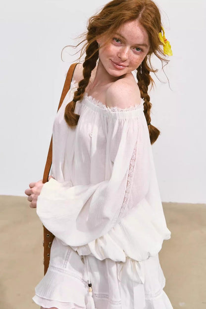 Chill Lace Sunscreen Skirt Set-Up