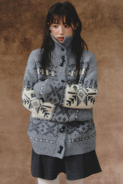 Vintage Lapel Cardigan