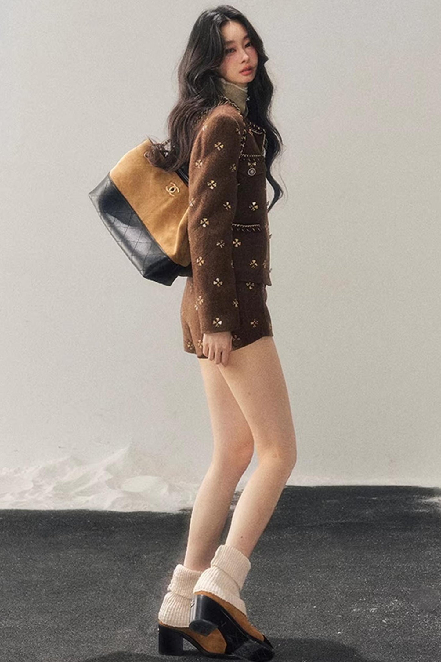 Little Fragrance Wool Jacket Set-Up