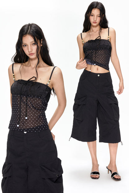 Spice Polka Dot Camisole