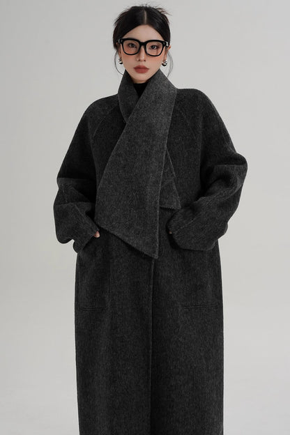 Reversible Woolen Wool Coat
