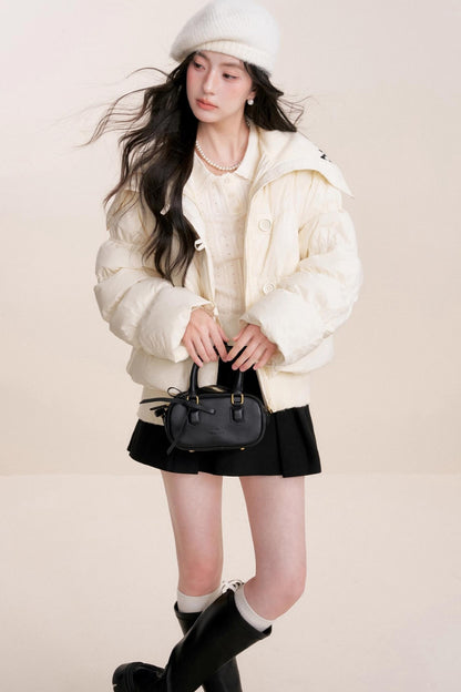 Romantic French Knit Long Sleeve Top