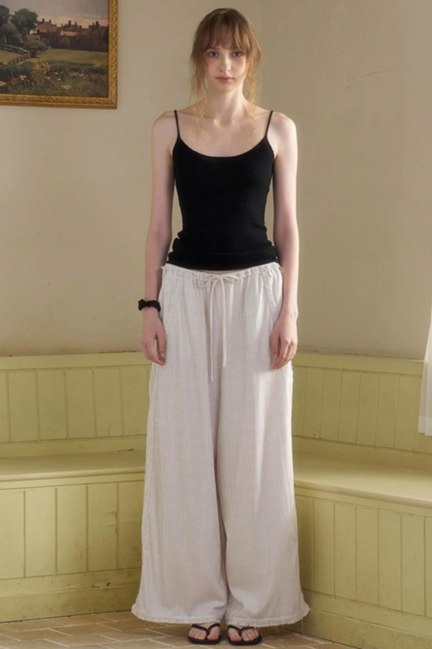 Coconut Grove Pleated Slacks Set-Up