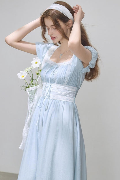 Patchwork A-Line Dress