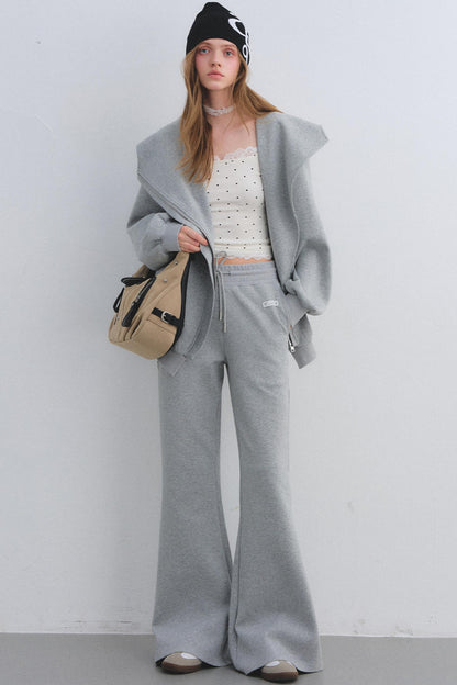 Hooded Zip-Up Jacket Set-Up