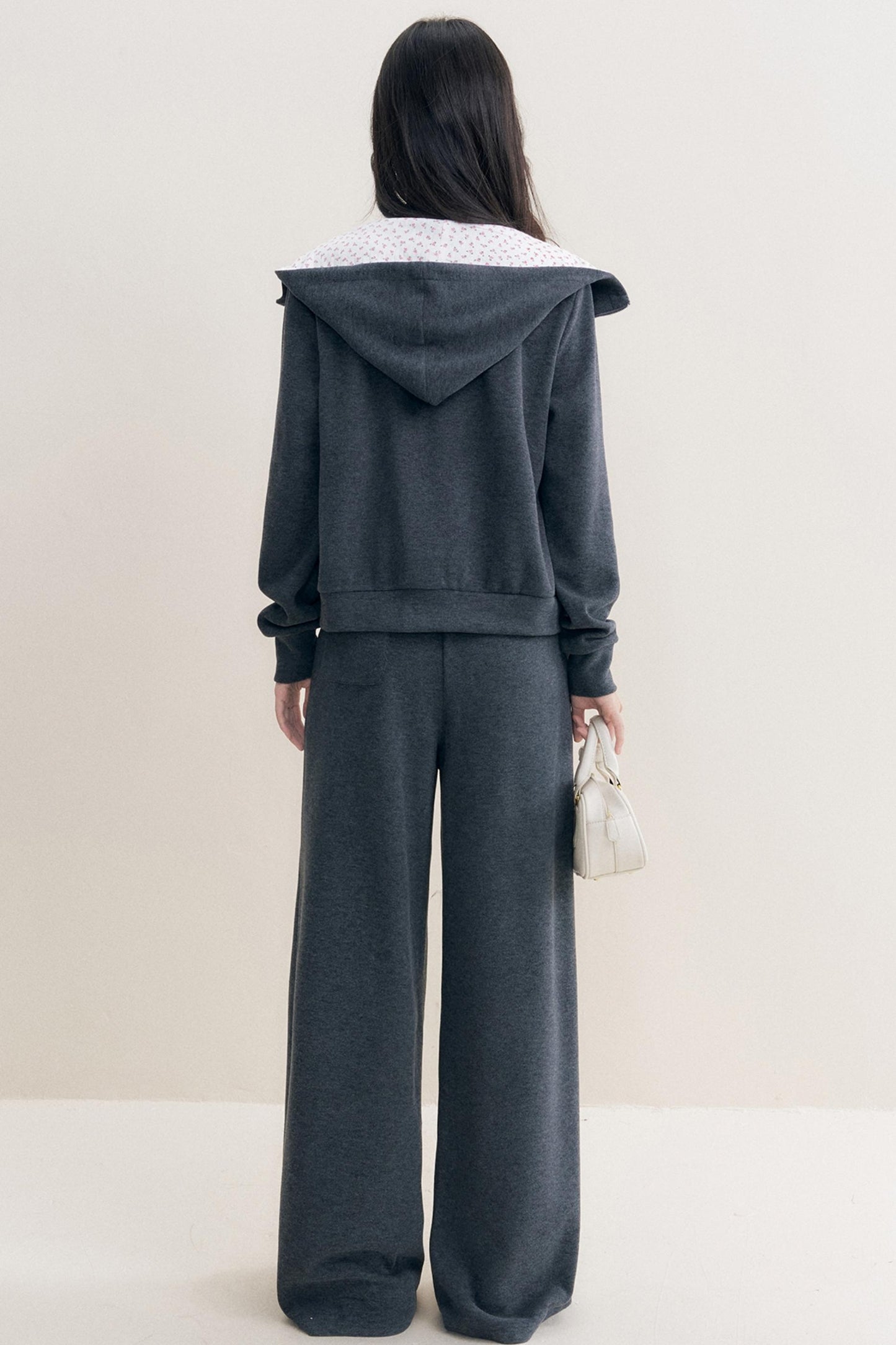 Rose Hooded Jacket & Pants Set-Up