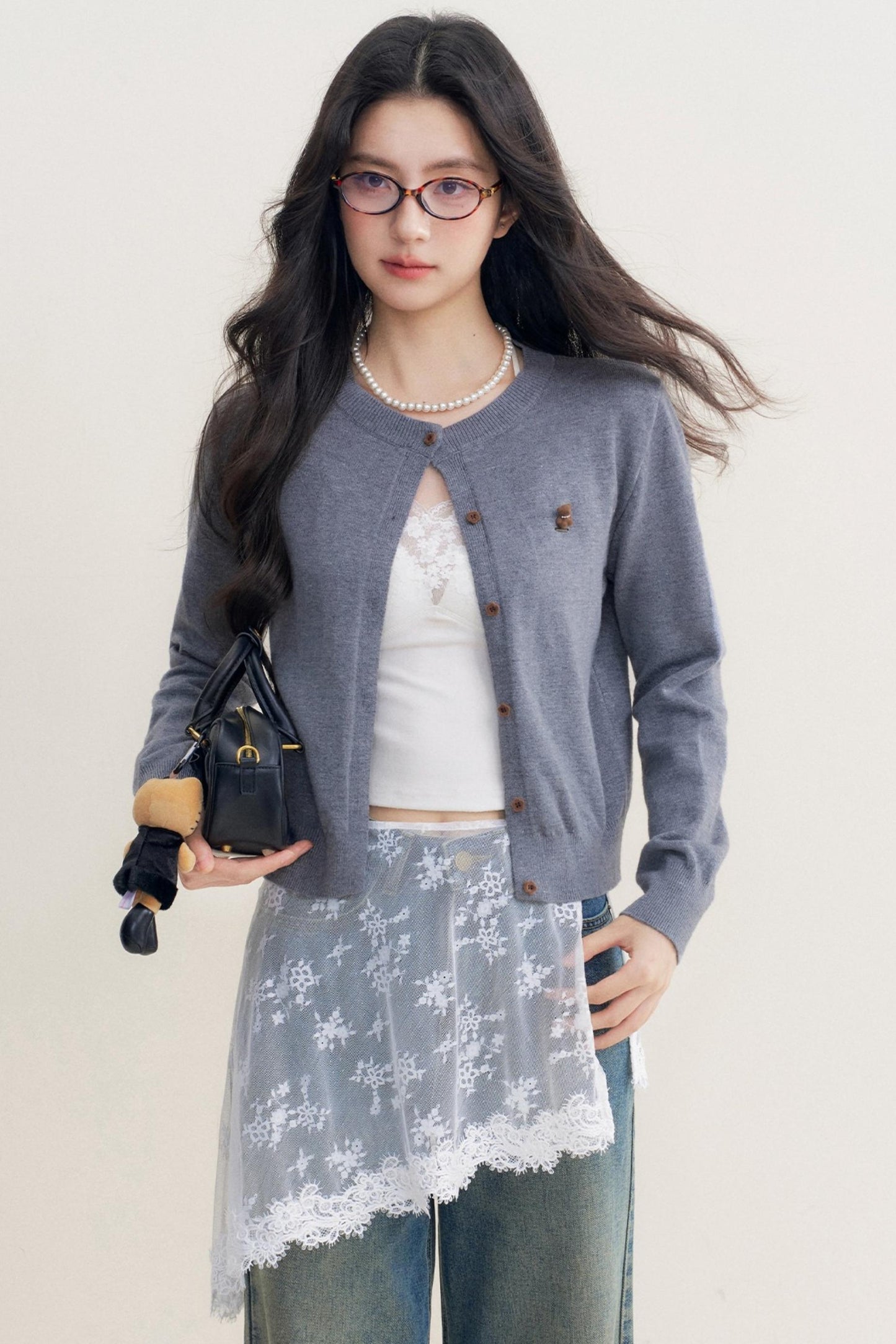 Lazy Cat Leg Jeans Set-Up