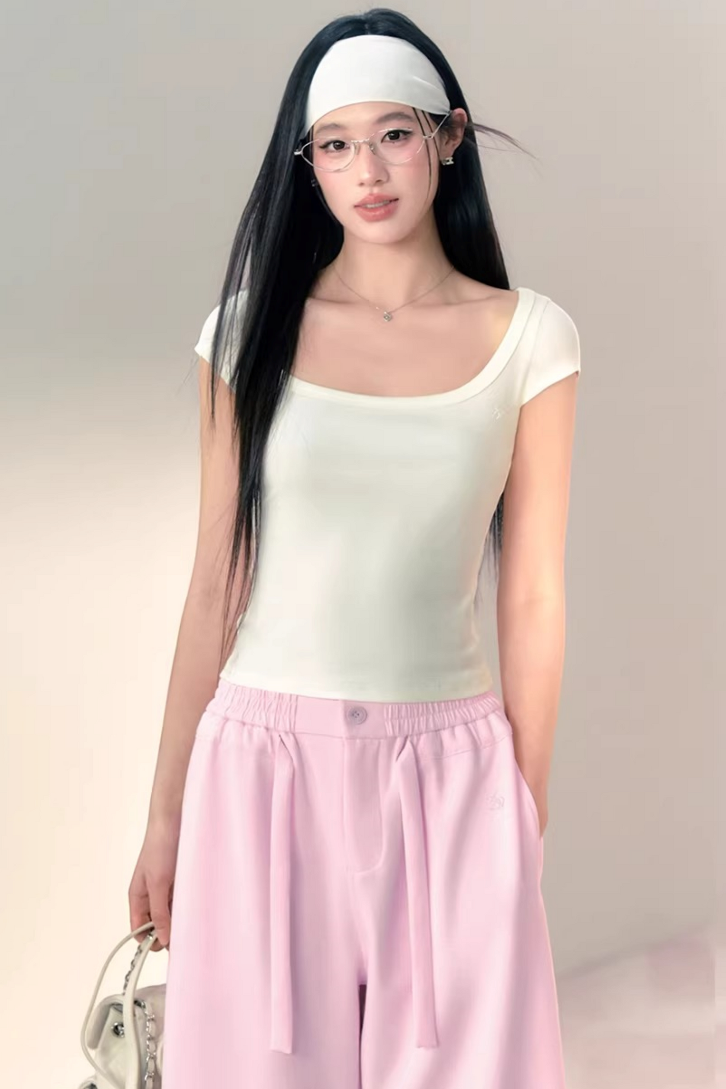 Versatile Slim-Fit Lycra Top