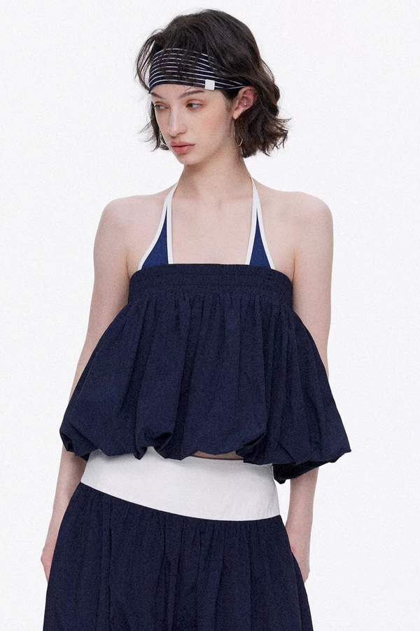 Backless Floral Tube Top Set-Up