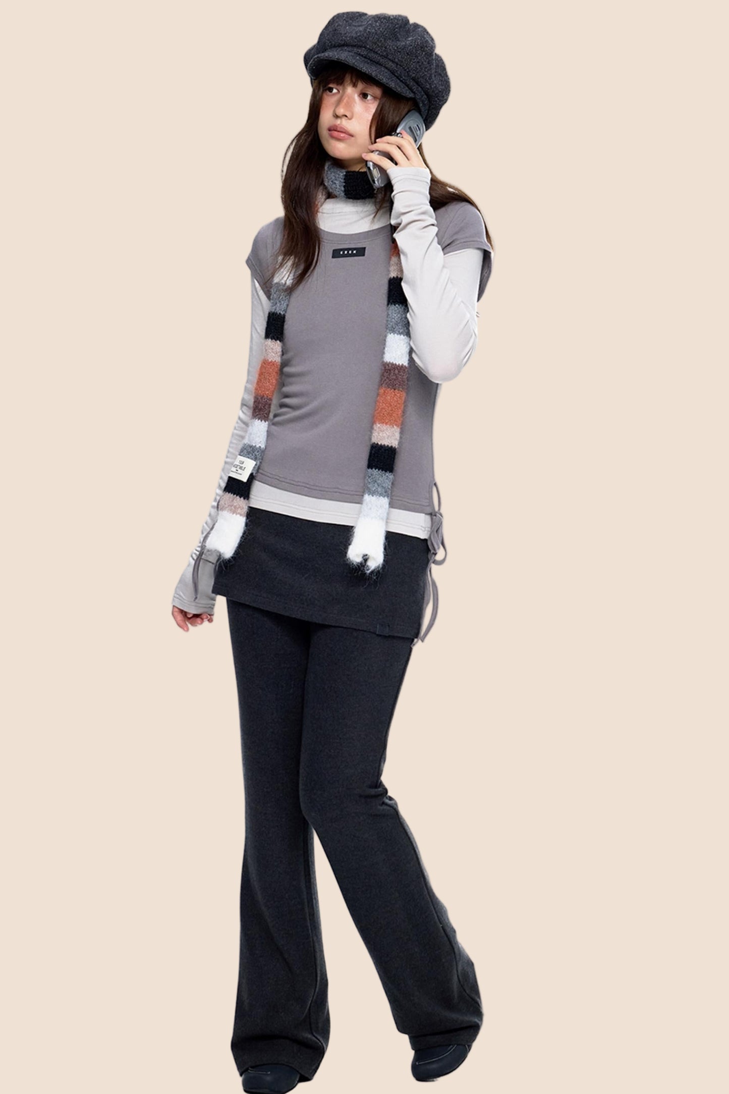 Elegant Layered Vintage Top