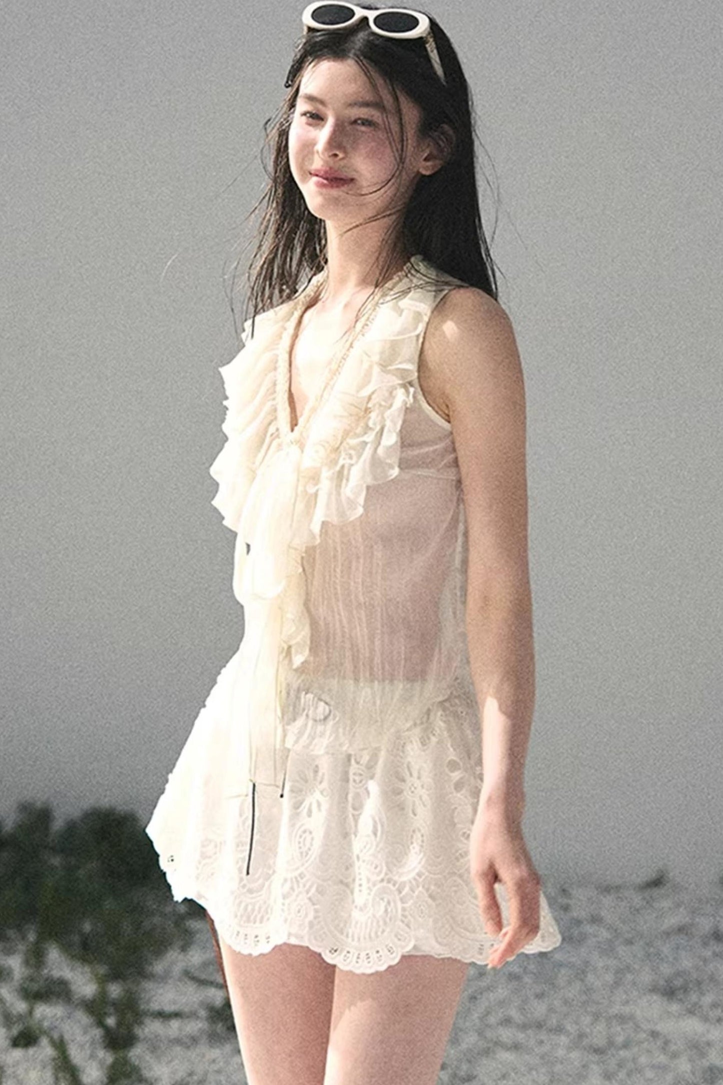 Moonlight Sheer Summer Top