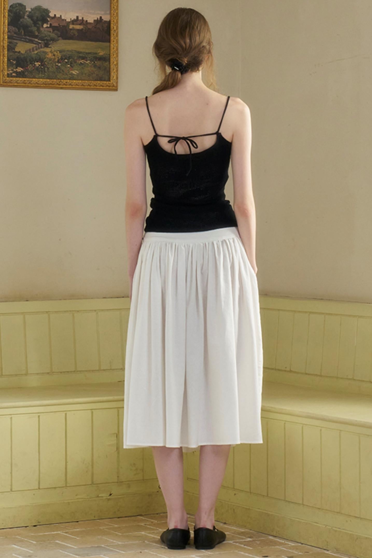 Fish Pattern Knit Camisole