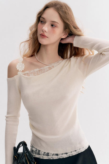 Daisy Whisper Knit Top