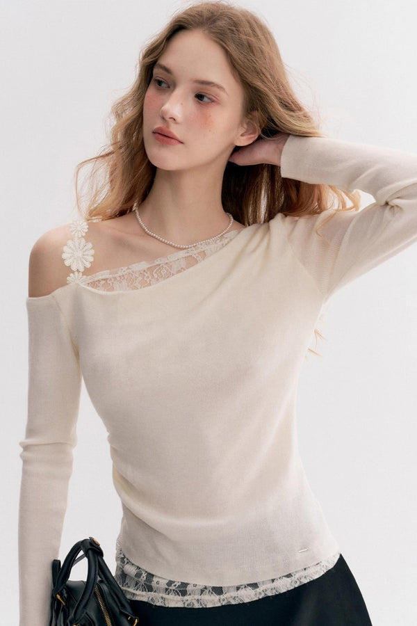 Daisy Whisper Knit Top