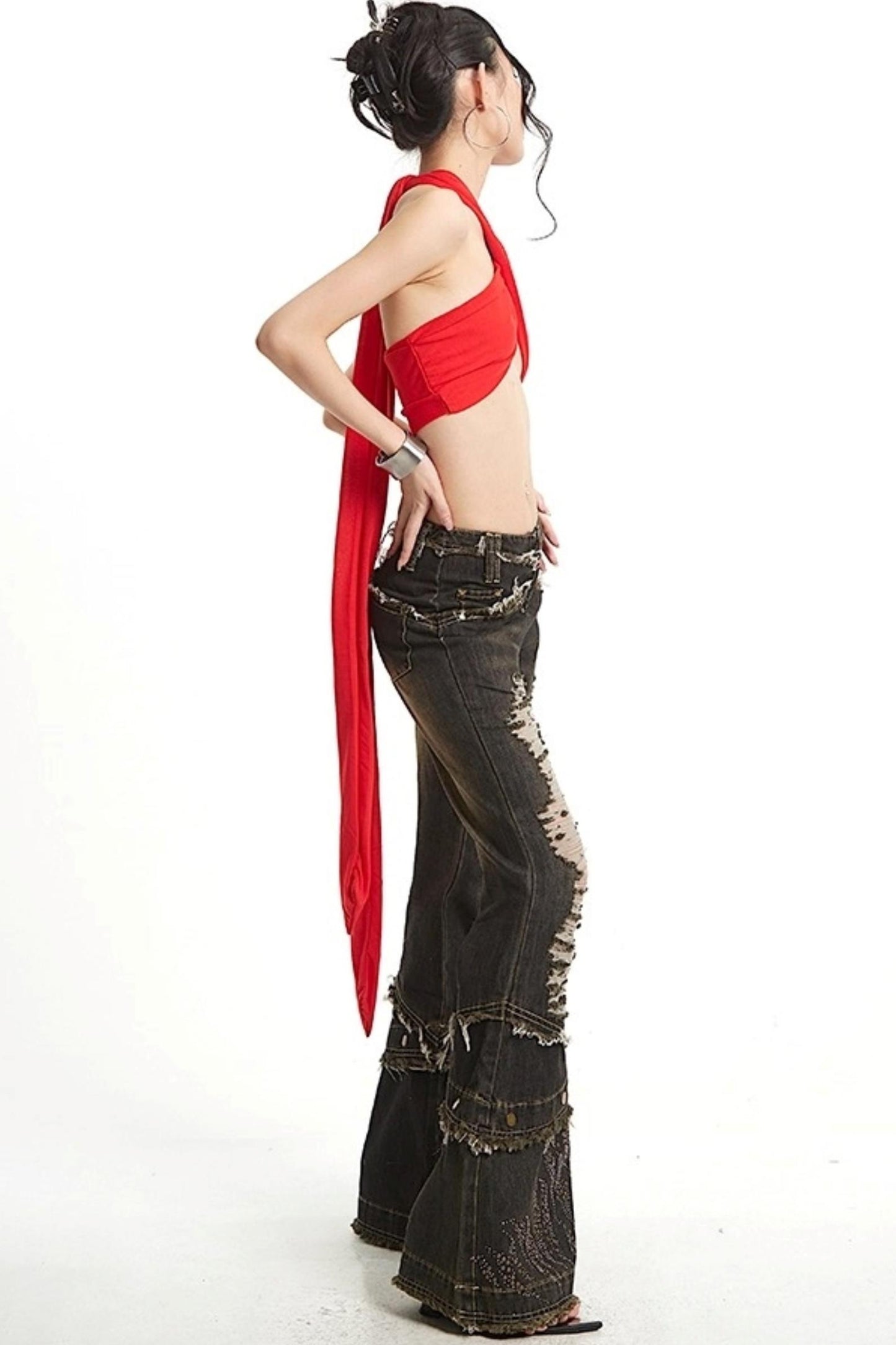 Vintage Denim Trousers