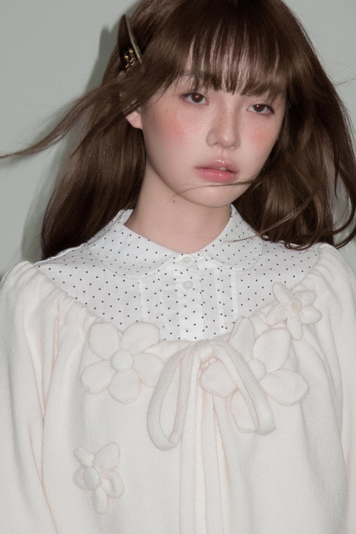 Sweet Girly Knit Top