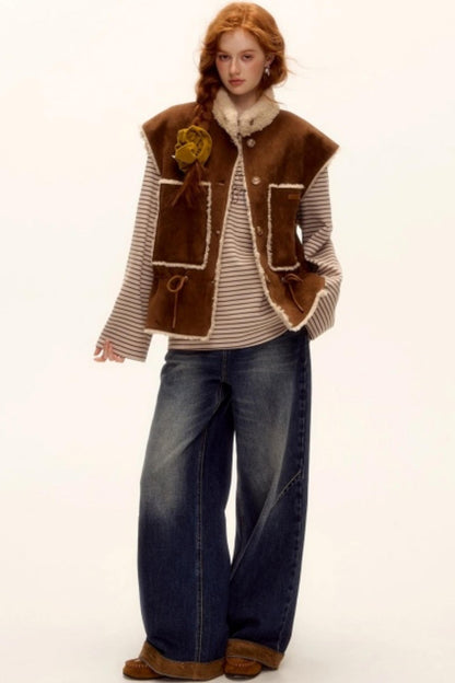 Reversible Embroidery Vest