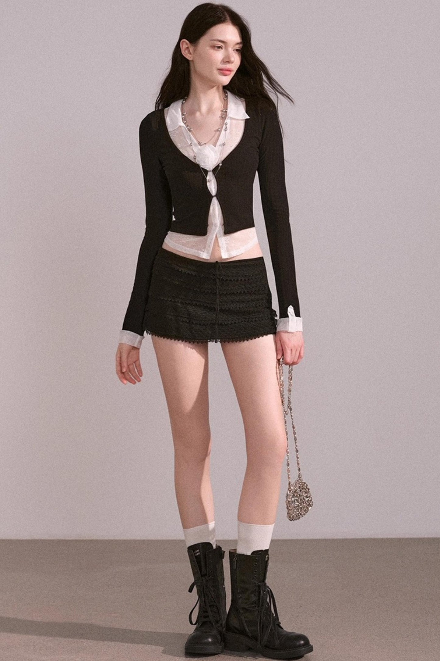 Luxury V-Neck Sweater Top