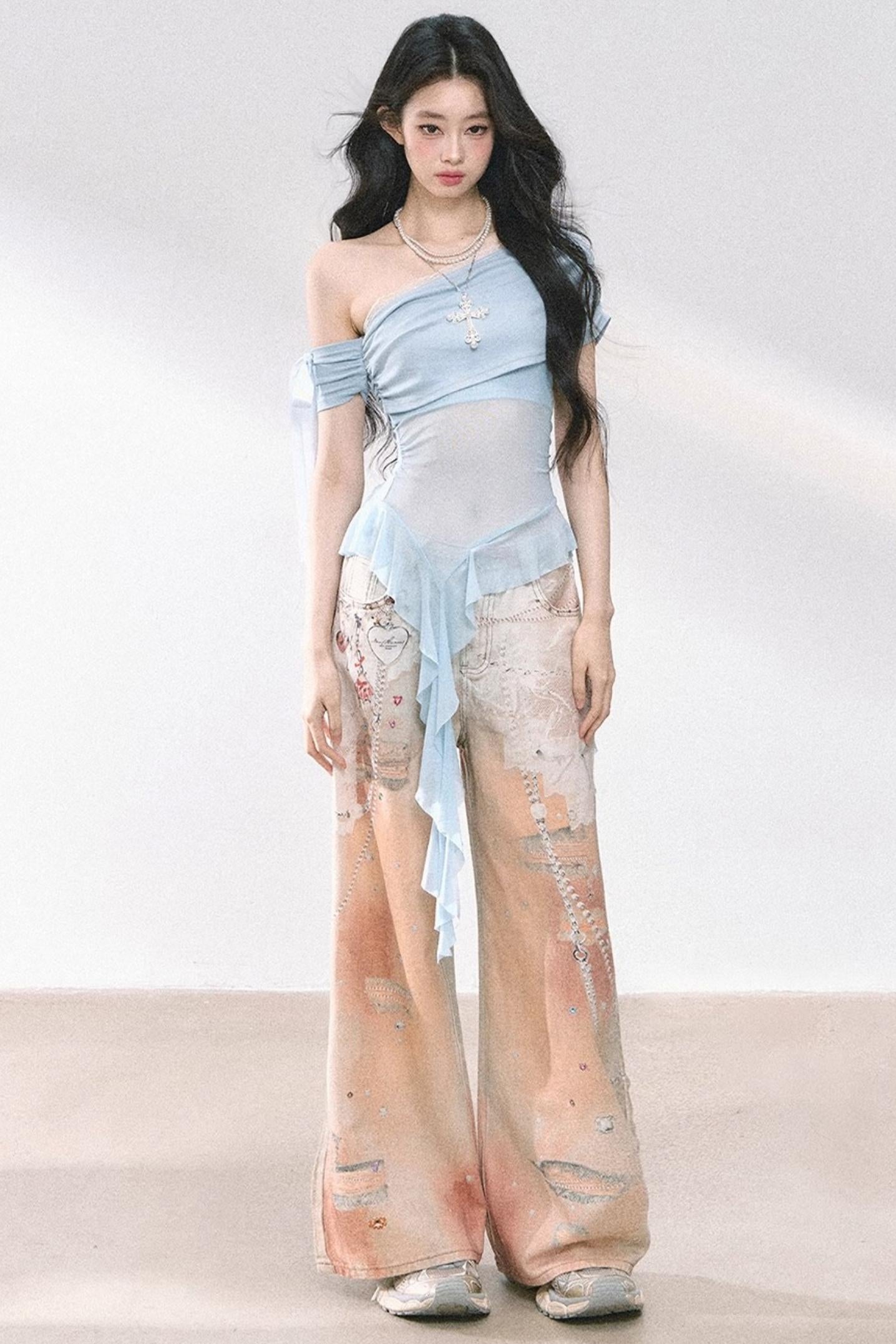 Sunset Wide-Leg Jeans