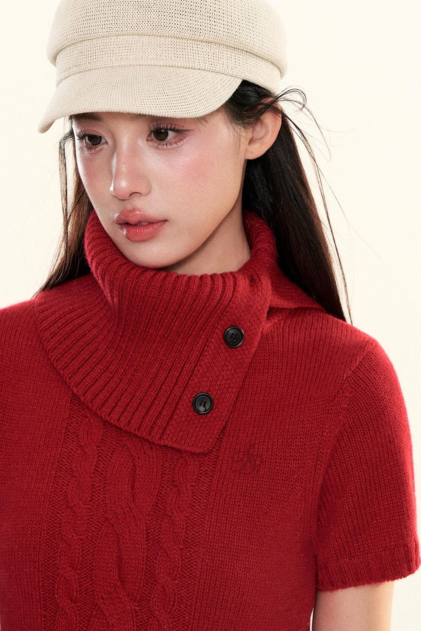 Cable Knit A-Line Dress