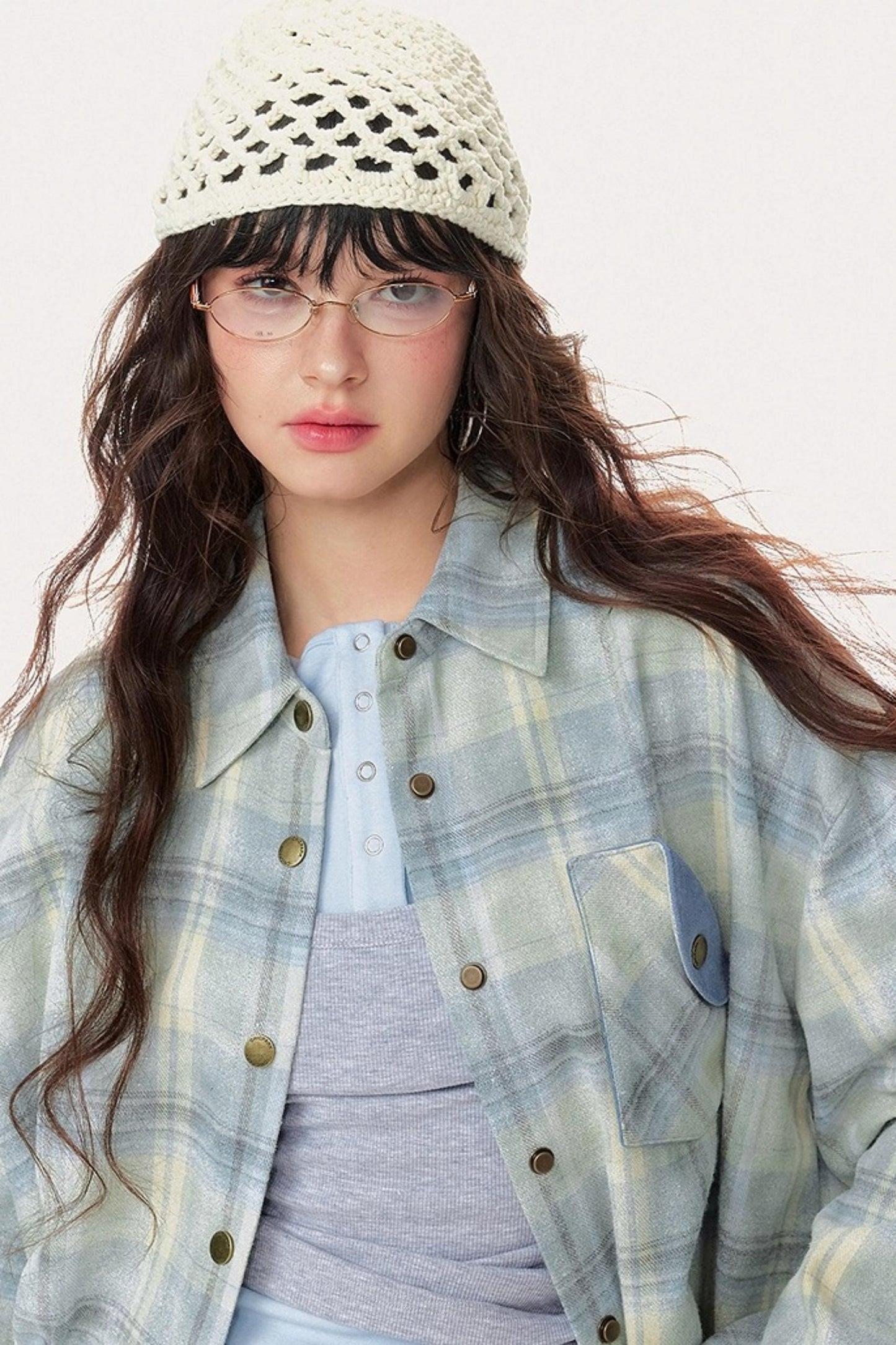 Pink Plaid Classic Shirt