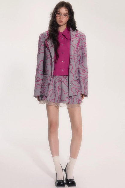 Sweetheart Loose Long-Sleeved Shirt