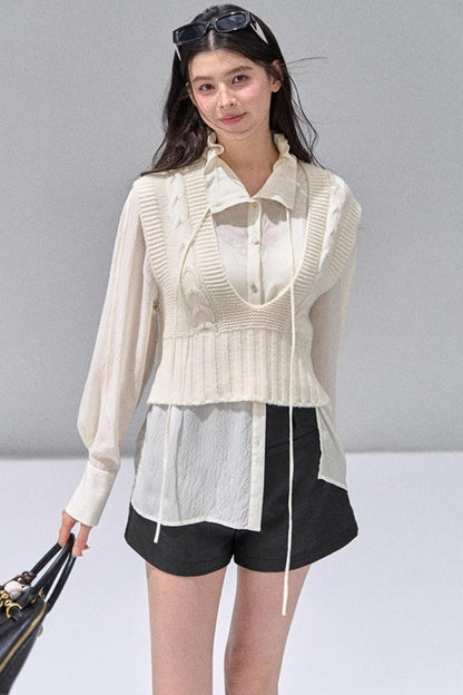 Gilet in maglia