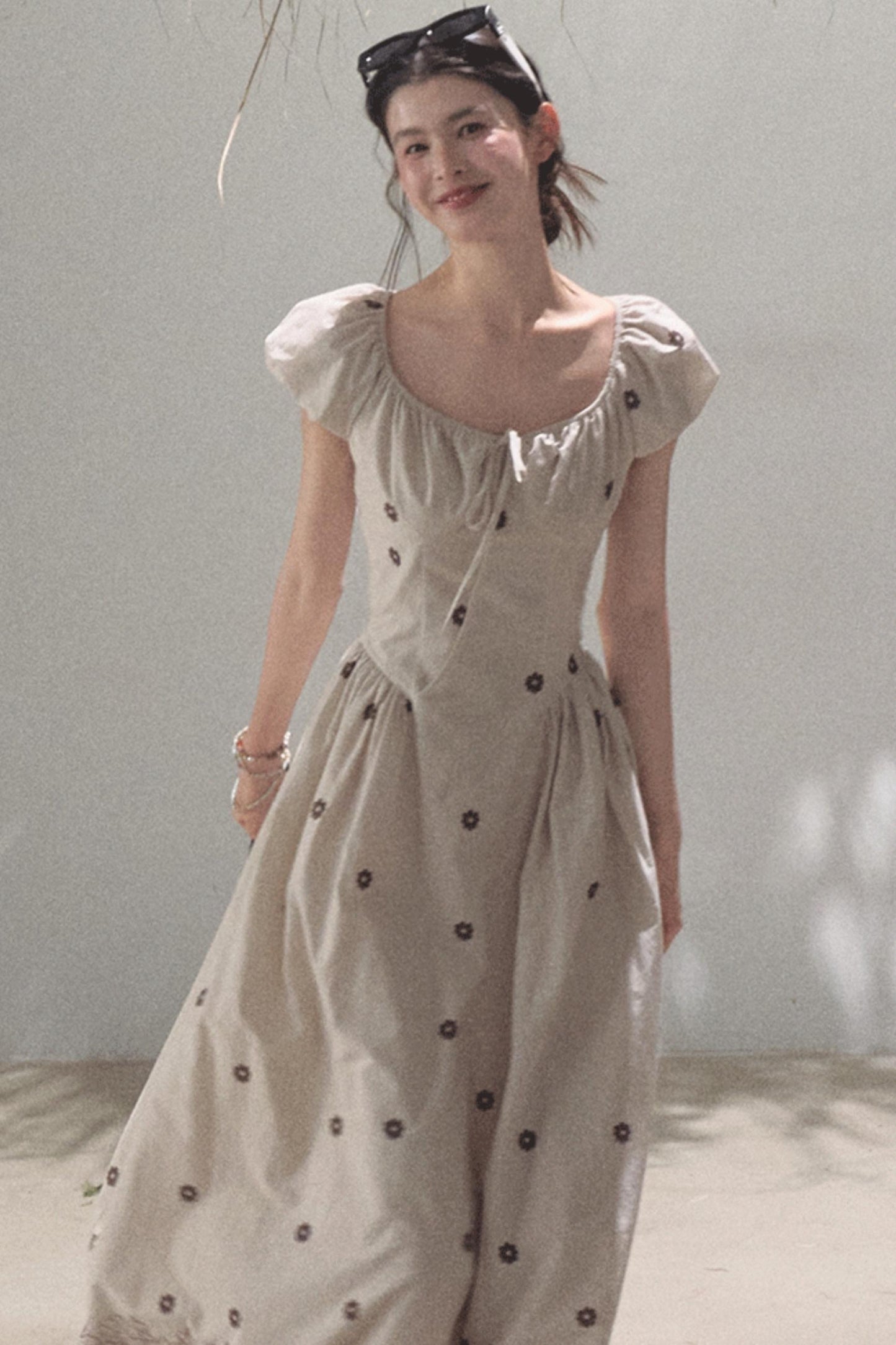 Radiant Cotton Dress