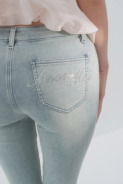 Sunshine Blues Bootcut Jeans Pants