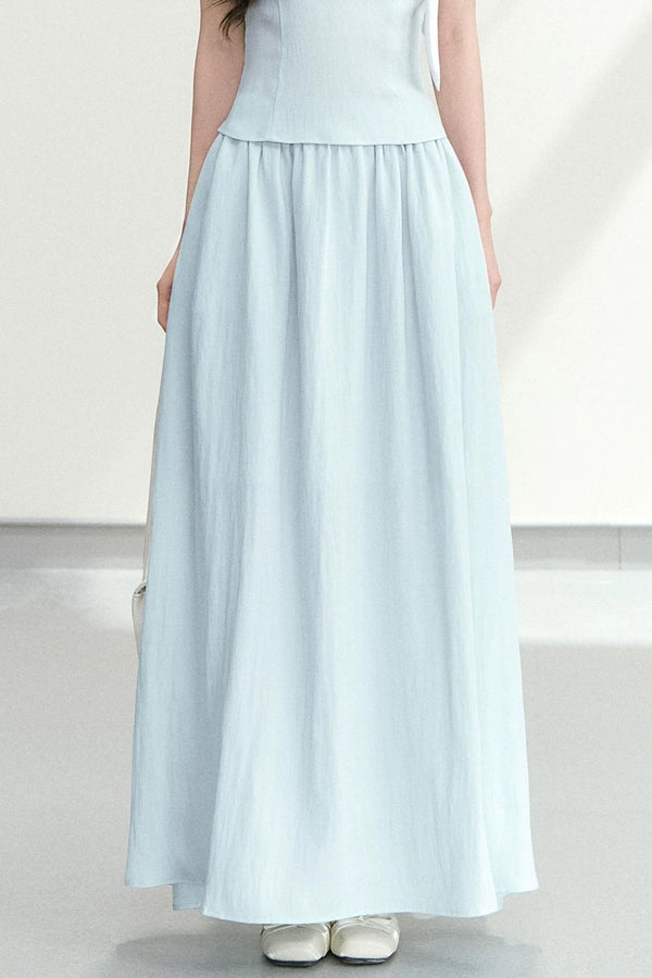 Conjunto de traje elegante con cuello halter