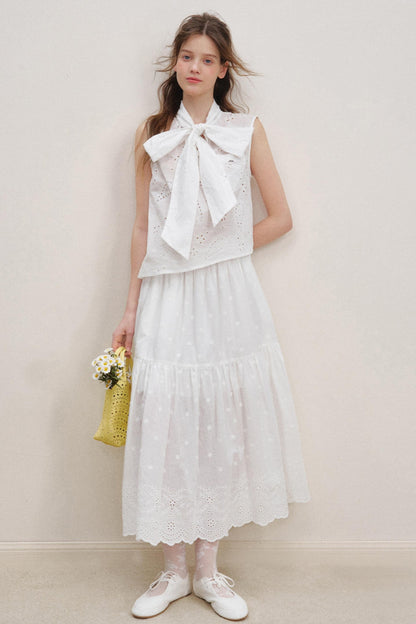 Romantic Bow Tie Vest