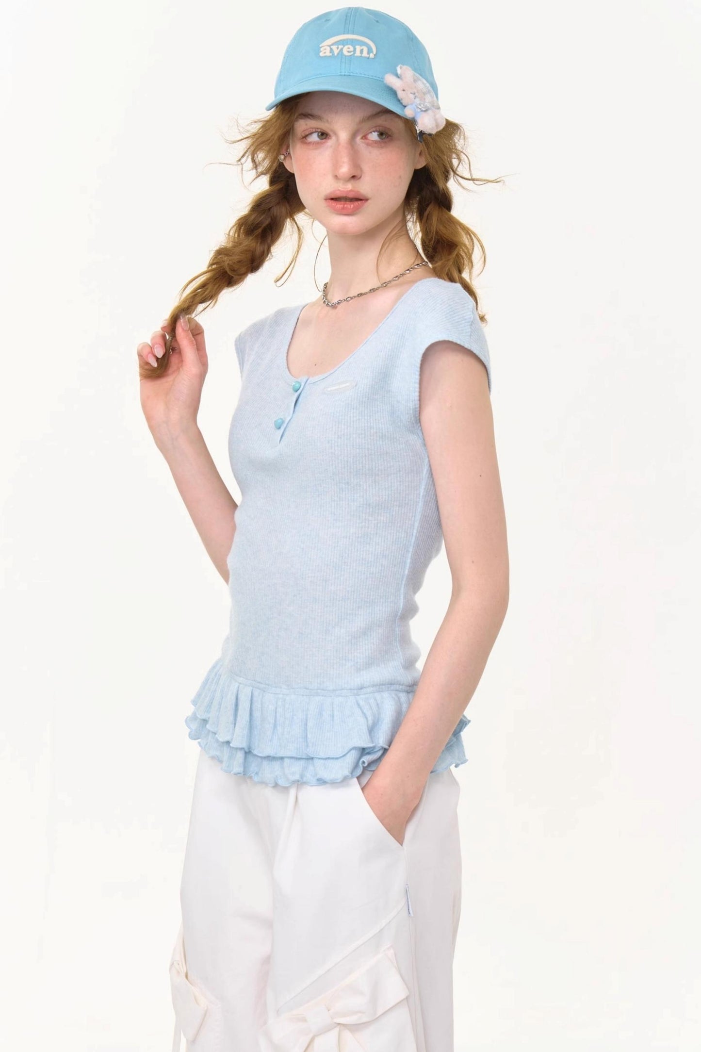 Vintage Lace Slim Fit Tee