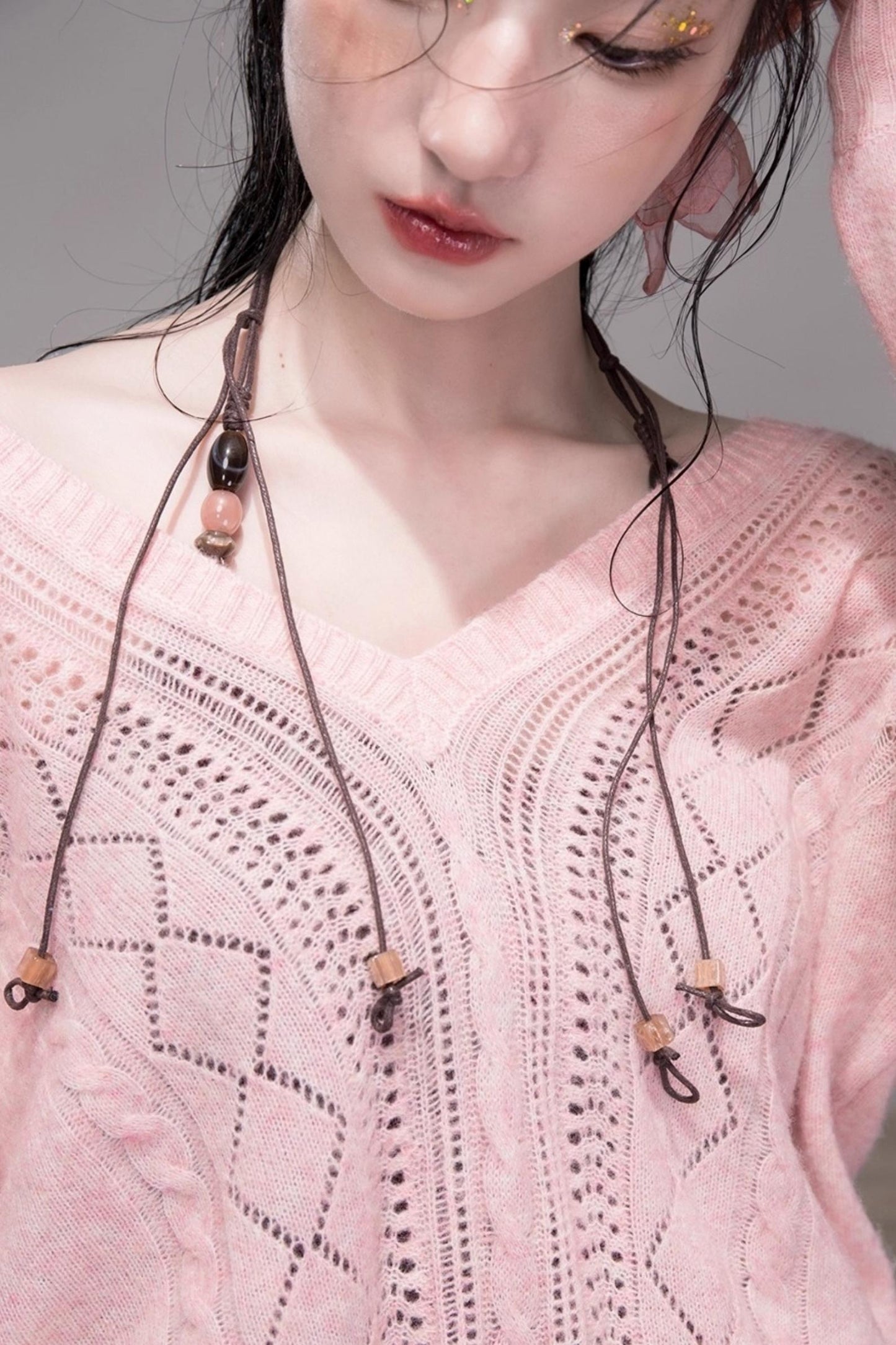 Rose Hollow Two-Piece Set