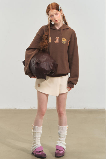 Cute Pet Party Hooded Top