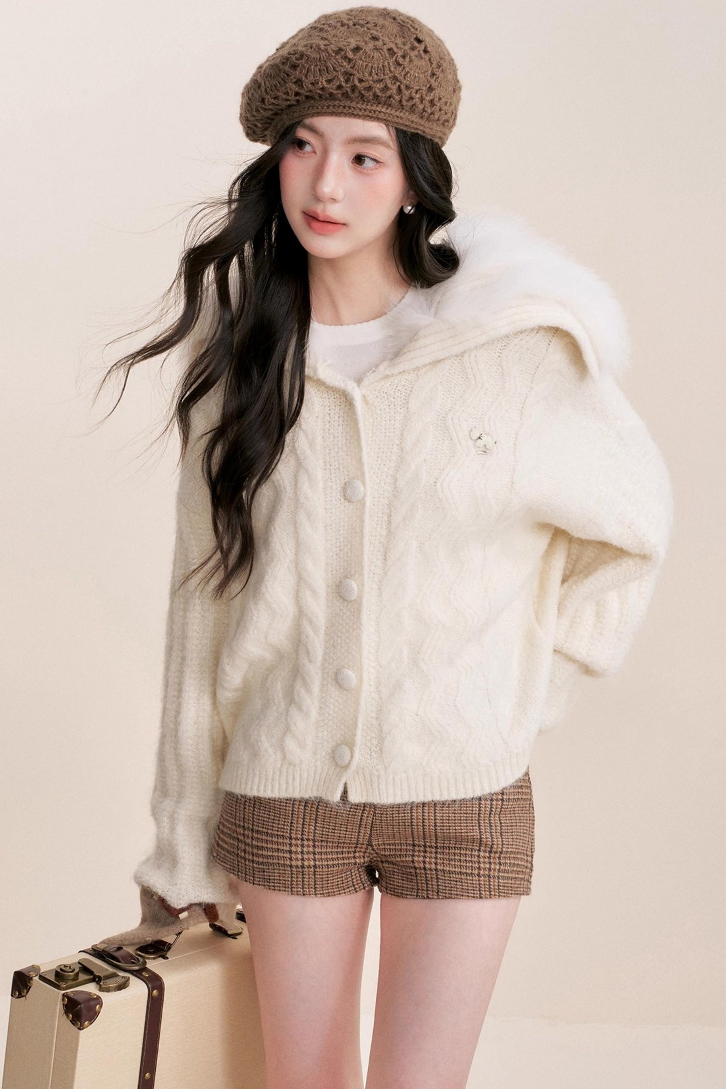 Vintage Woolen Shorts