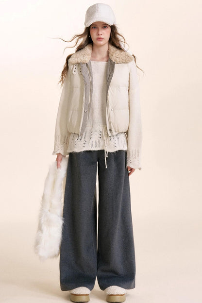 Romantic Lace Off-Shoulder Sweater