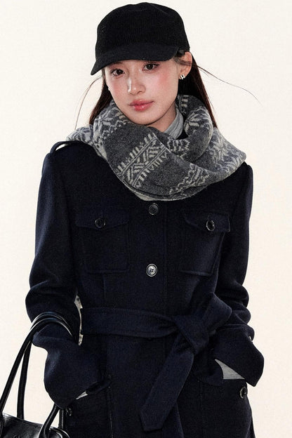 Fair Isle Jacquard Shawl