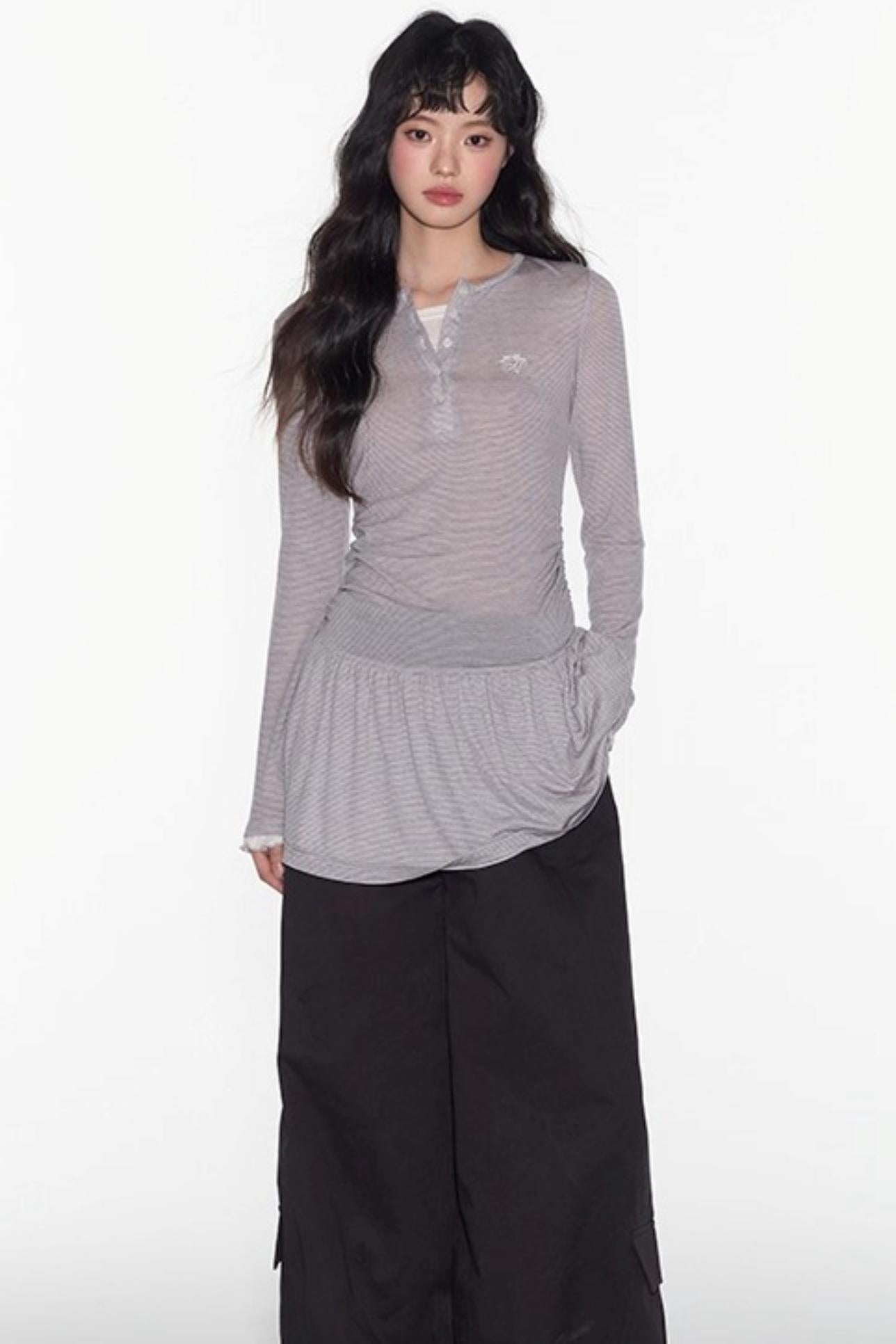 Cargo Drawstring Pants