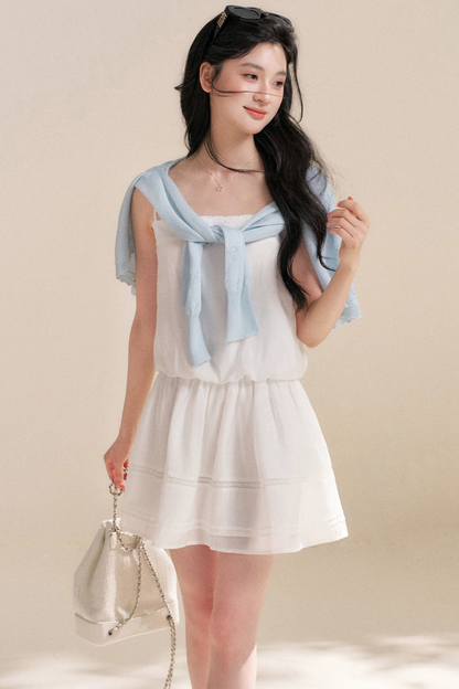 Tencel Lace Patchwork Dress